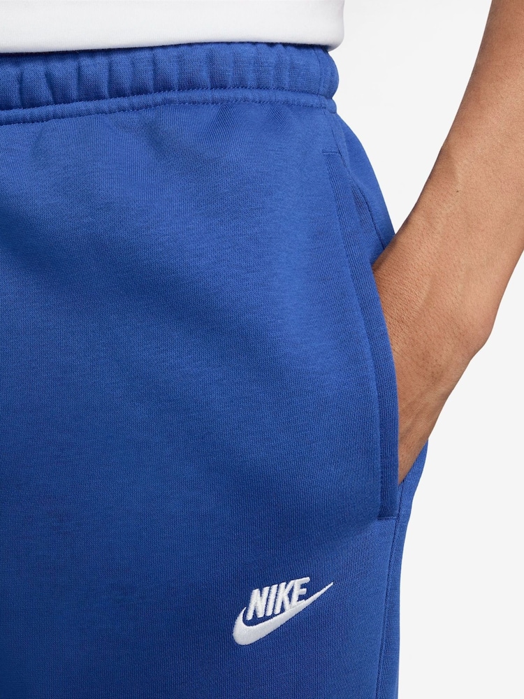 Nike Royal Blue Club Fleece Joggers - Image 3 of 3