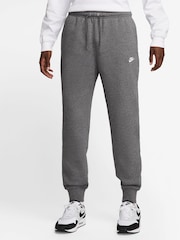 Nike Dark Grey Heather Club Fleece Joggers - Image 1 of 1