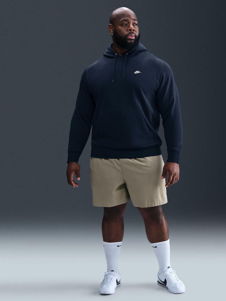 Obsidian Navy - Nike Club Kapuzensweatshirt - Bild 10 von 10