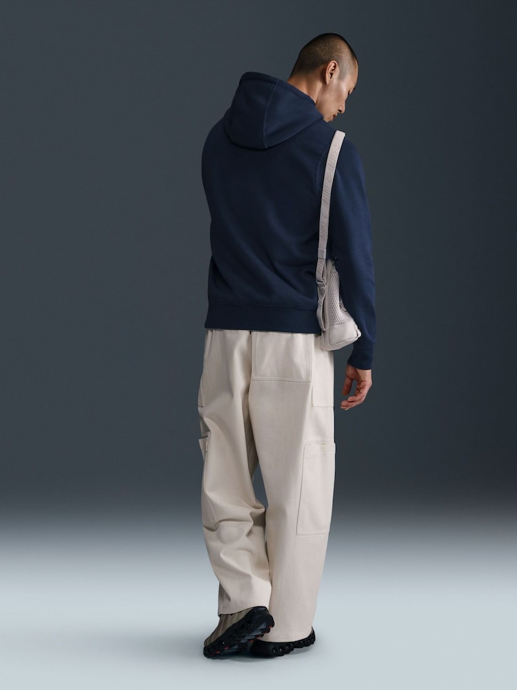 Nike Obsidian Navy Club Pullover Hoodie - Image 2 of 5
