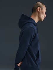 Nike Obsidian Navy Club Pullover Hoodie - Image 4 of 5