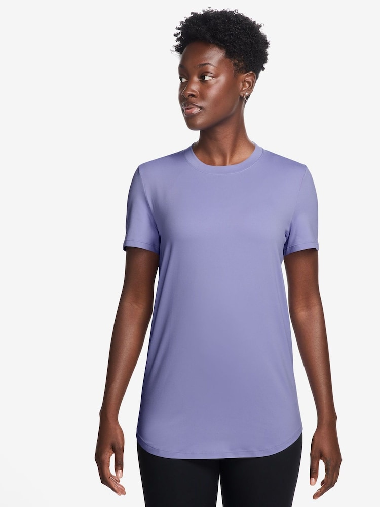 Nike Lilac Ice Maternity One Short Sleeve Top - Image 1 of 4