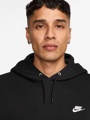 Nike Black Club Pullover Hoodie - Image 10 of 15