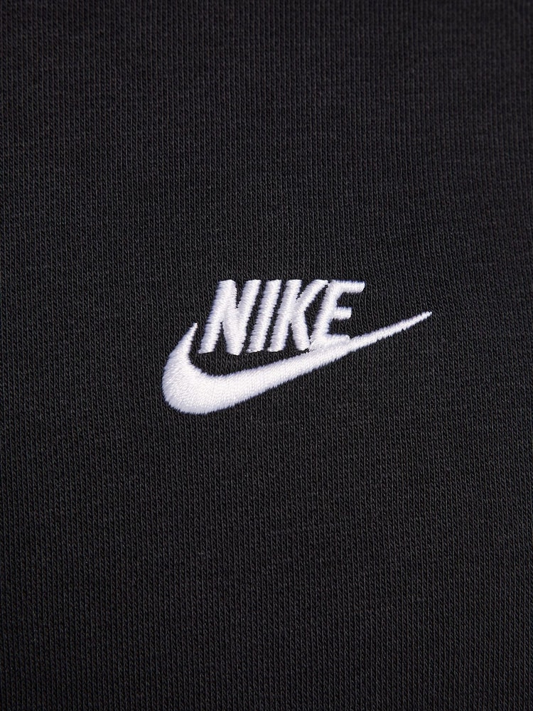 Nike Black Club Pullover Hoodie - Image 15 of 15