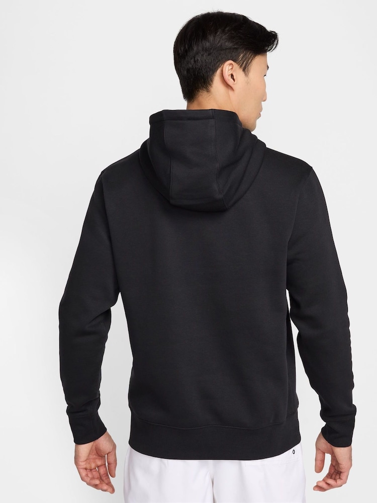 Nike Black Club Pullover Hoodie - Image 2 of 15