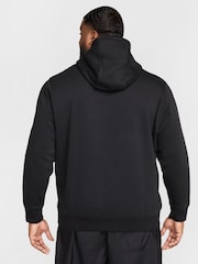 Nike Black Club Pullover Hoodie - Image 6 of 15