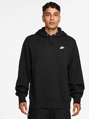 Nike Black Club Pullover Hoodie - Image 7 of 15