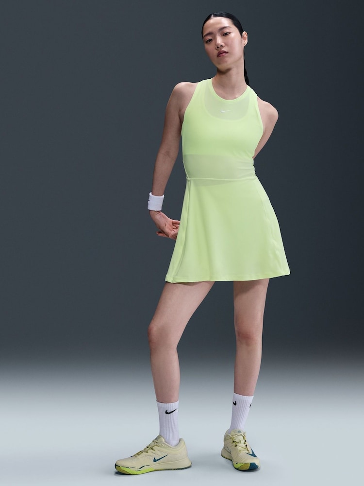Nike Lime Green Dri-FIT Victory Dress - Image 1 of 5 Nike Lime Green Dri-FIT Victory Dress - Image 1 of 5