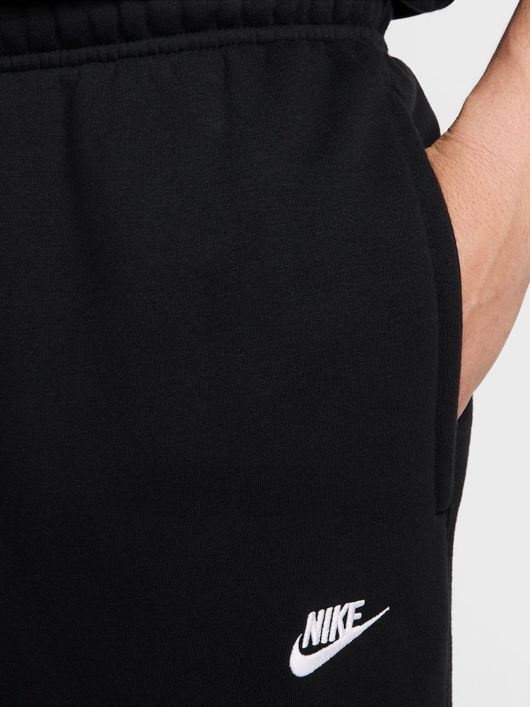 Nike Black Club Fleece Cargo Joggers - Image 5 of 7