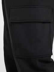 Nike Black Club Fleece Cargo Joggers - Image 7 of 7