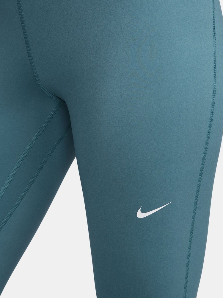 Nike Smokey Blue Pro Sculpt Dri-FIT High-Waisted Leggings - Image 3 of 3