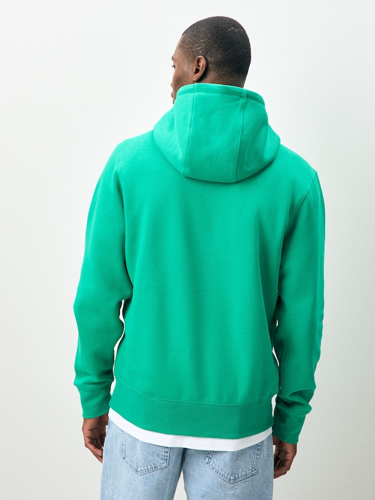 Nike Stadium Green Club Pull Over Hoodie - Image 2 of 4 Nike Stadium Green Club Pull Over Hoodie - Image 2 of 4