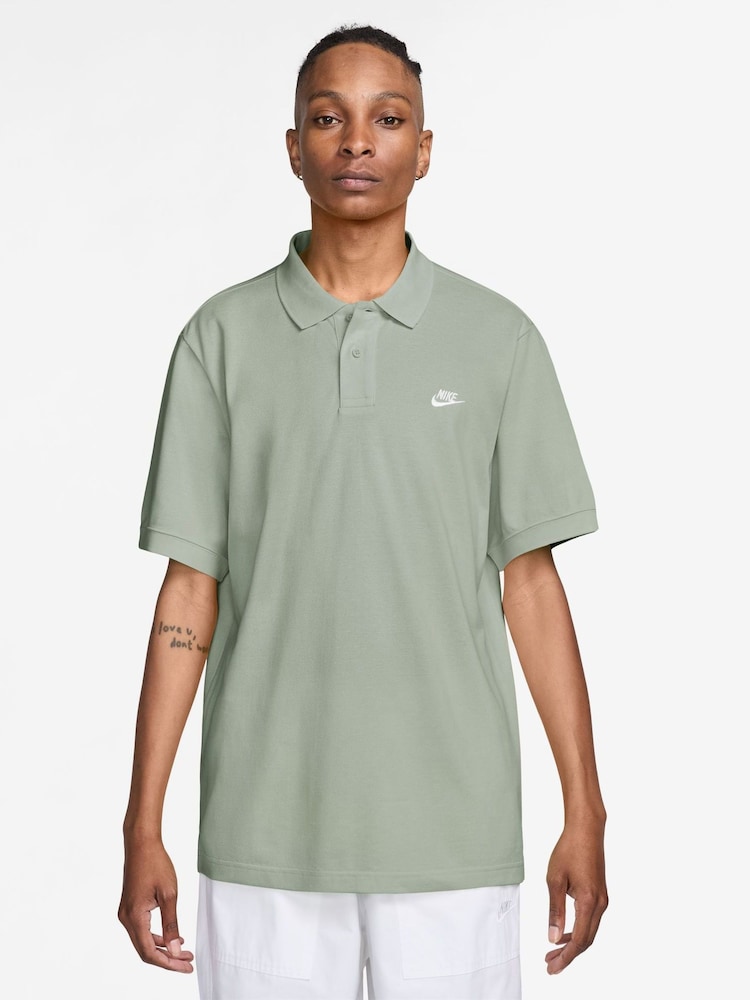 Nike Jade Green Club Short Sleeve Polo Shirt - Image 1 of 3