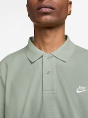 Nike Jade Green Club Short Sleeve Polo Shirt - Image 3 of 3