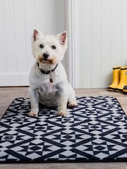 Pet Rebellion Black Large Stop Muddy Paws Absorbent Machine Washble Homecar Pet Cover - Image 1 of 1