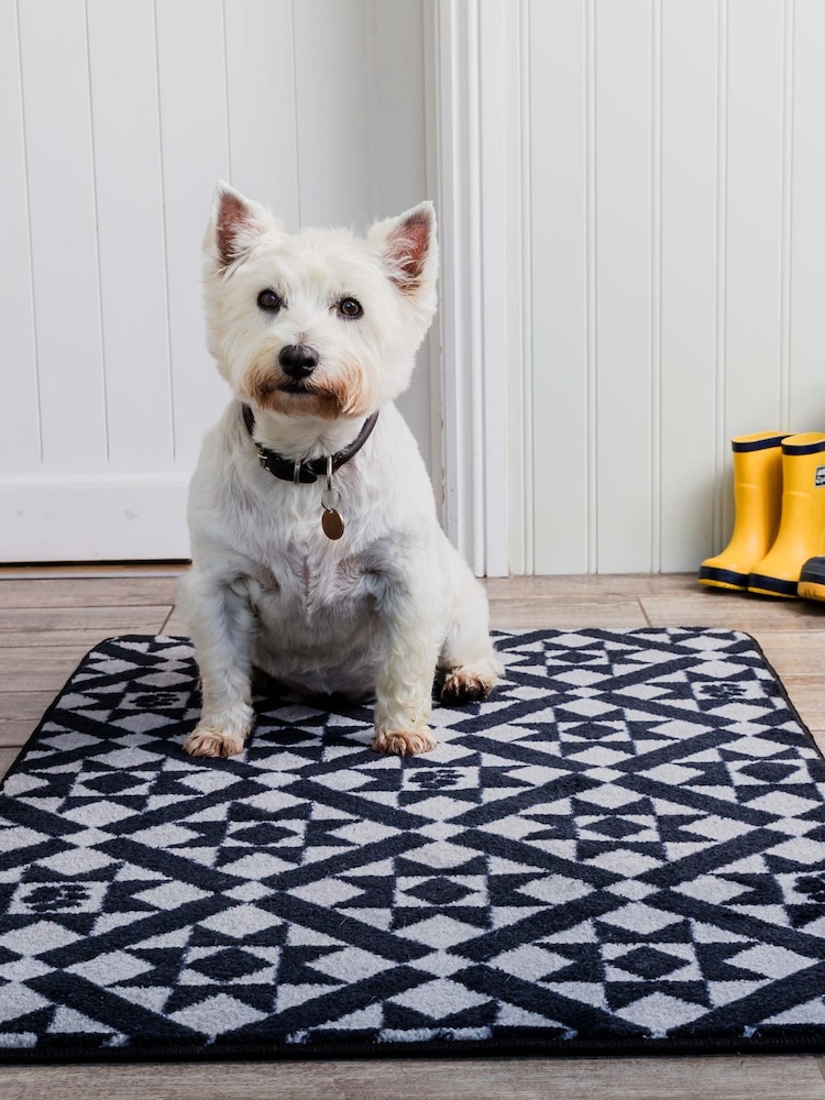 Pet Rebellion Black Large Stop Muddy Paws Absorbent Machine Washble Homecar Pet Cover - Image 1 of 1
