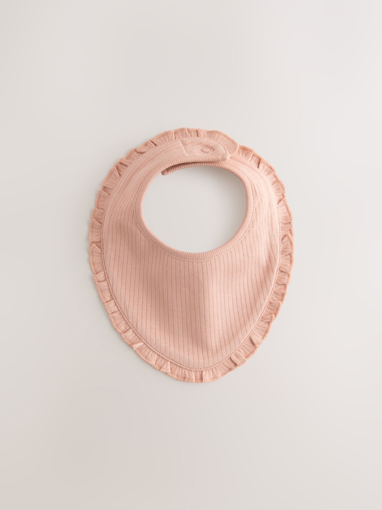 Pink Baby Bibs 3 Pack - Image 2 of 6