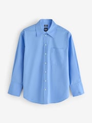 Azul - Camisa grande de popelina de Gap - Imagen 1 de 4