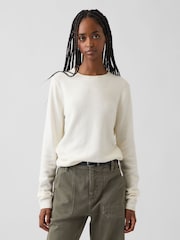 Gap Cream CashSoft Crew Jumper - Image 1 of 4