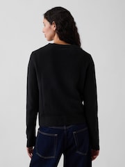Schwarz - Gap CashSoft Crew Jumper - Bild 2 von 4