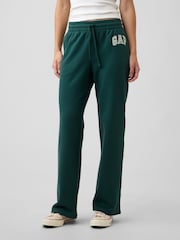 Gap Green Logo Straight Joggers - Image 1 of 5