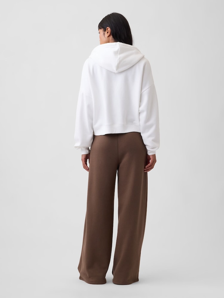 Mörk Brun - Gap Vintage Soft Baggy Breda ben Mjukisbyxor - Bild 2 av 4