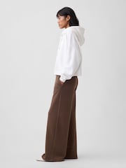 Mörk Brun - Gap Vintage Soft Baggy Breda ben Mjukisbyxor - Bild 3 av 4