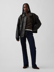 Gap Leopard CashSoft Crew Jumper - Image 3 of 5