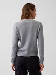 Grau - Gap CashSoft Crew Jumper - Bild 2 von 4
