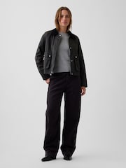 Grau - Gap CashSoft Crew Jumper - Bild 3 von 4