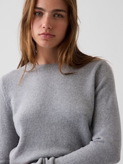 Grau - Gap CashSoft Crew Jumper - Bild 4 von 4