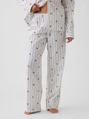 Stripe Brannan Bear - Gap Poplin Pyjamas Bottoms - Bild 1 von 5