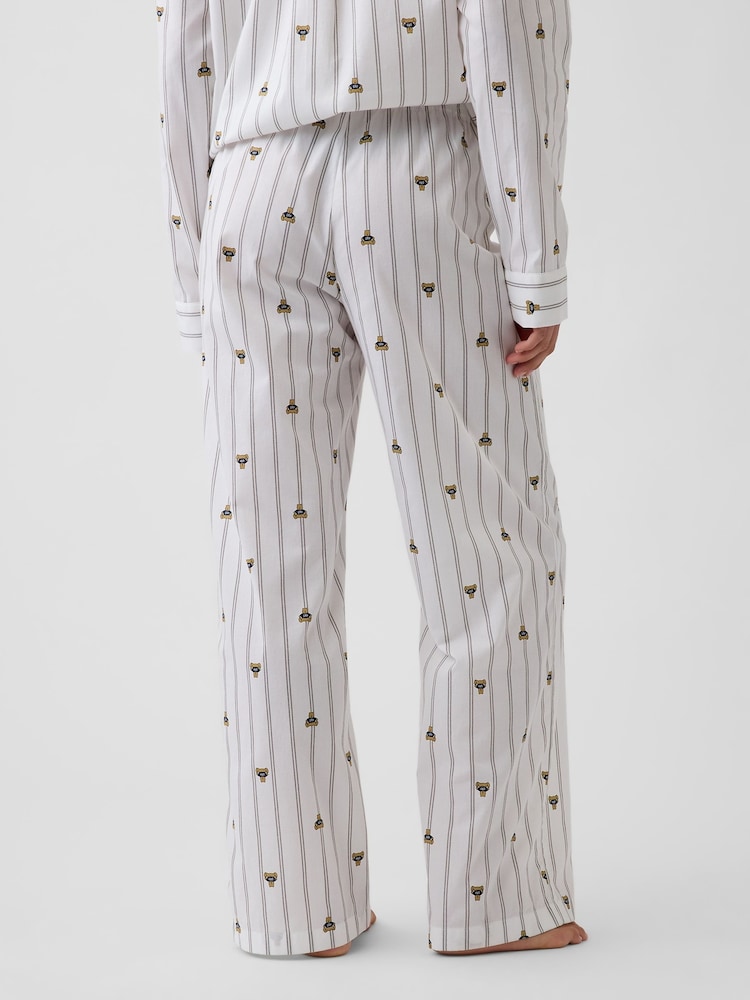 Stripe Brannan Bear - Gap Poplin Pyjamas Bottoms - Bild 2 von 5