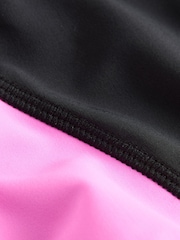 Black Long Sleeve Zip Front Bikini (3-16yrs) - Image 8 of 8