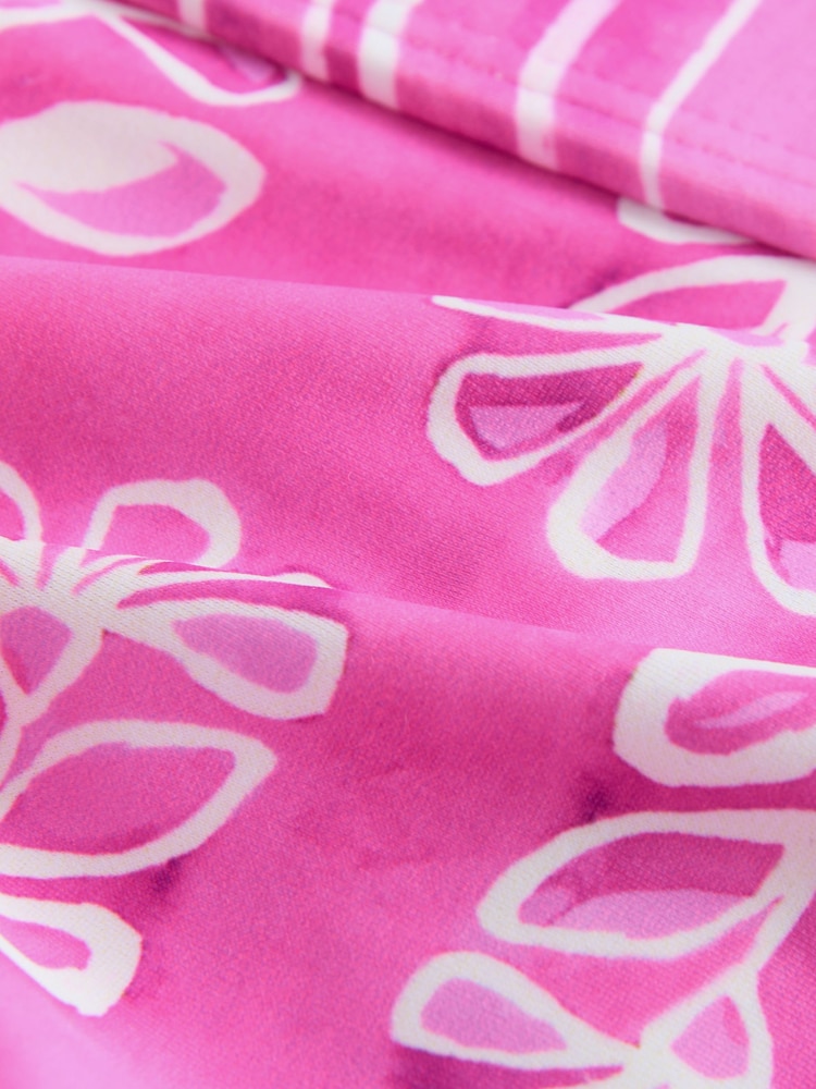Pink Woodblock Triangle Bikini (8-16yrs) - Image 5 of 6