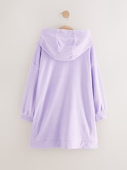 Lilac Purple Poncho Towel (3-16yrs) - Image 6 of 8