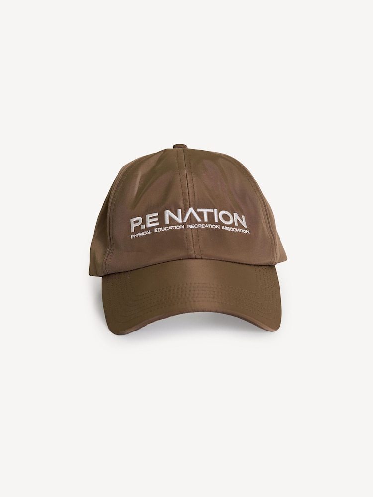 P.E Nation Brown Elsewhere Cap - Image 1 of 4