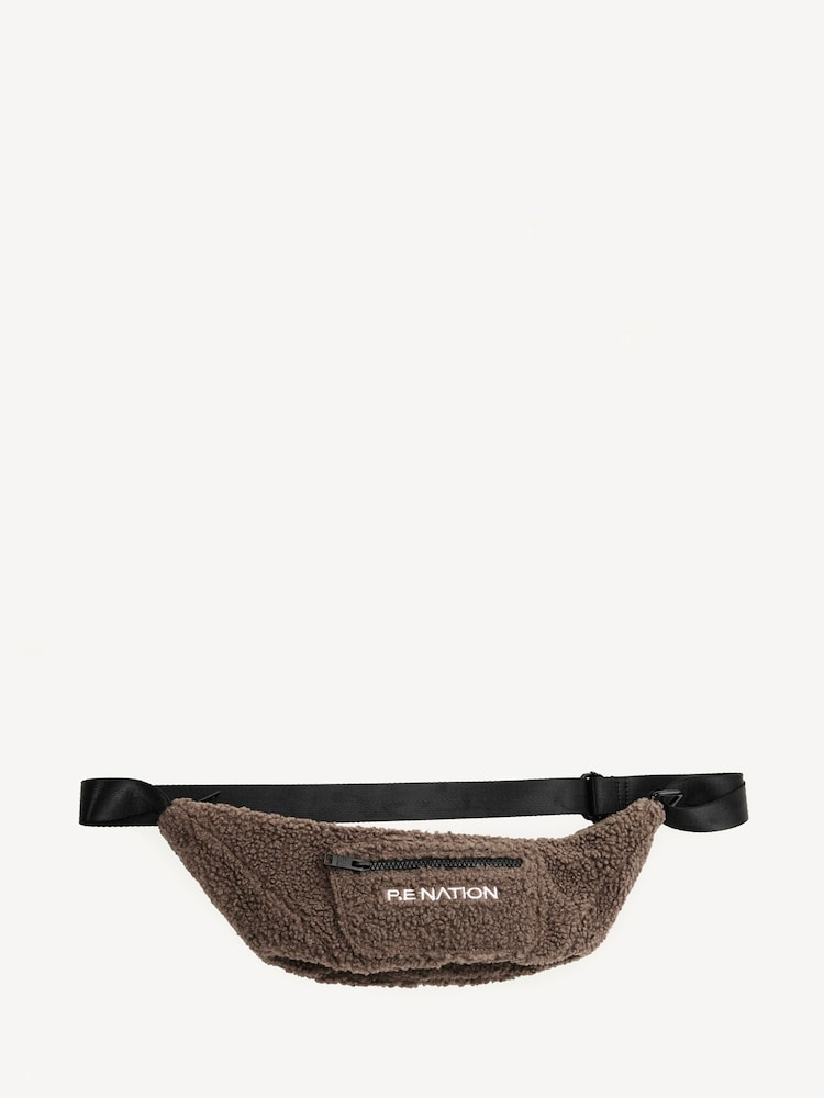P.E Nation Brown Homage Sherpa Bag - Image 1 of 2