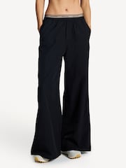 P.E Nation Black Avant Lightweight Trousers - Image 1 of 6