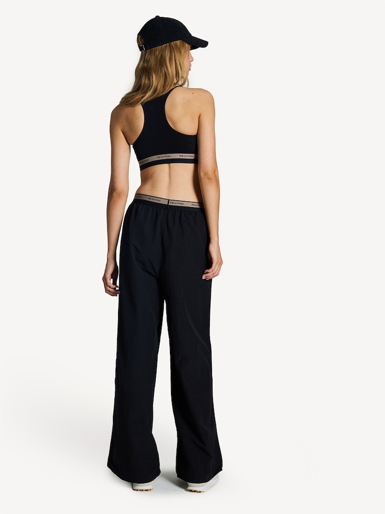P.E Nation Black Avant Lightweight Trousers - Image 2 of 6