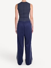 P.E Nation Navy Man Down Track Joggers - Image 7 of 10