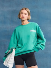 P.E Nation Green Oversized Seminal Sweater - Image 1 of 1