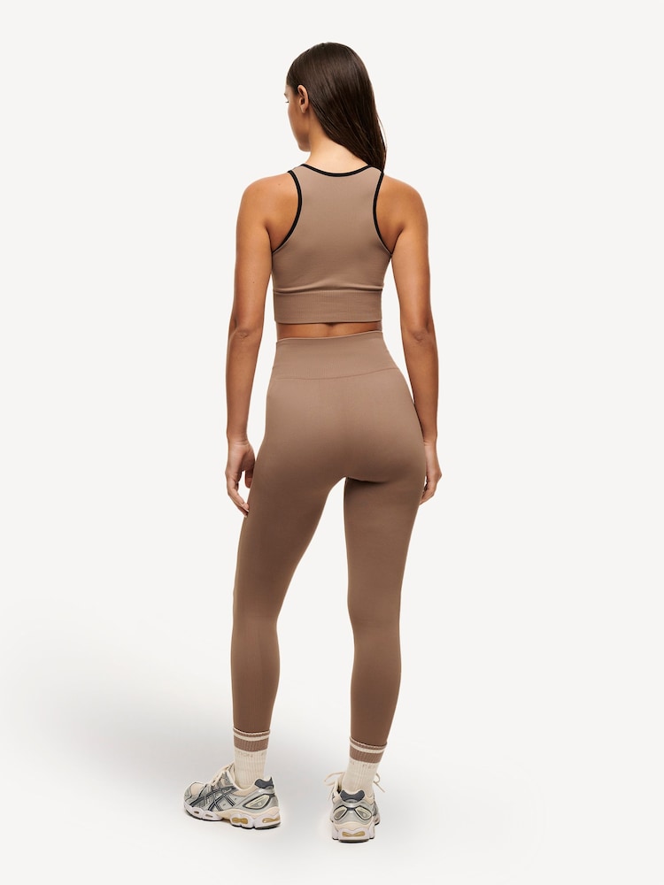 P.E Nation Brown Restore Seamless Tank Top - Image 2 of 6