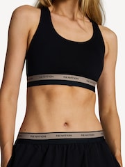 P.E Nation Black Avant Sports Bra - Image 4 of 4