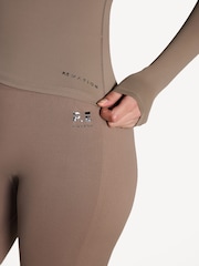 P.E Nation Brown Foundation Long Sleeve Top - Image 12 of 12