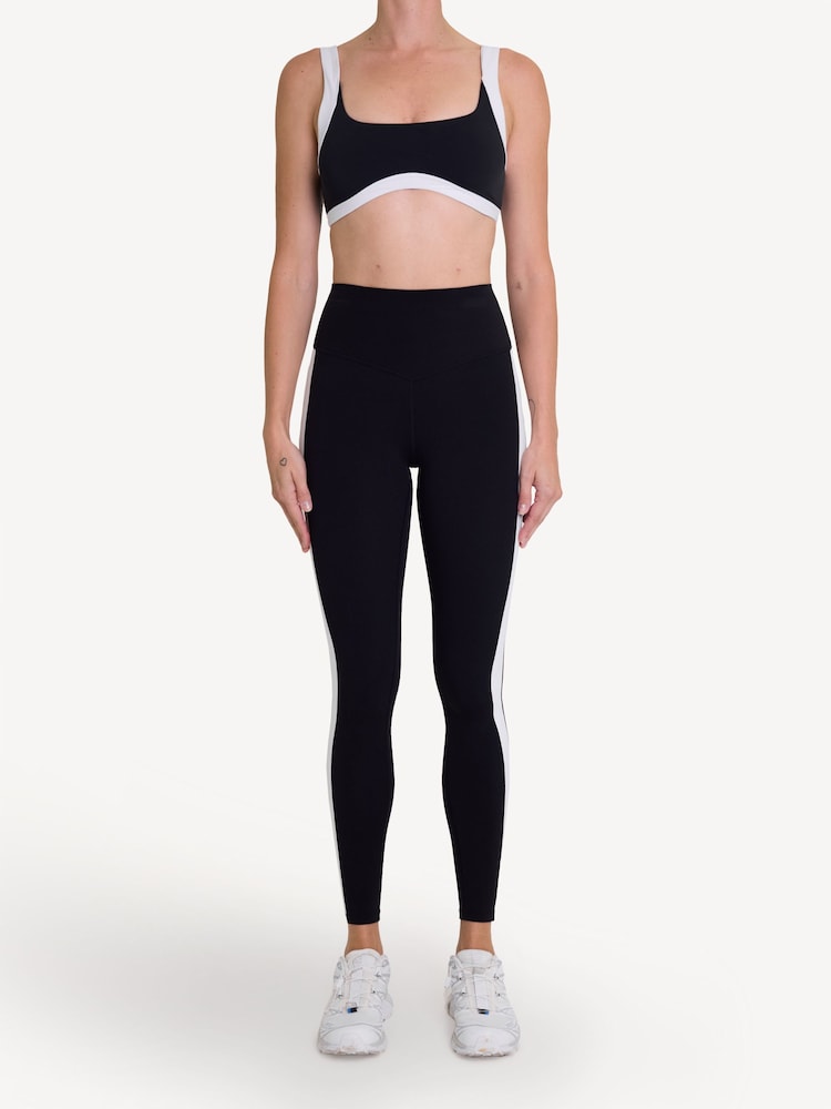 P.E Nation Black Vivid Sports Bra - Image 1 of 5 P.E Nation Black Vivid Sports Bra - Image 1 of 5