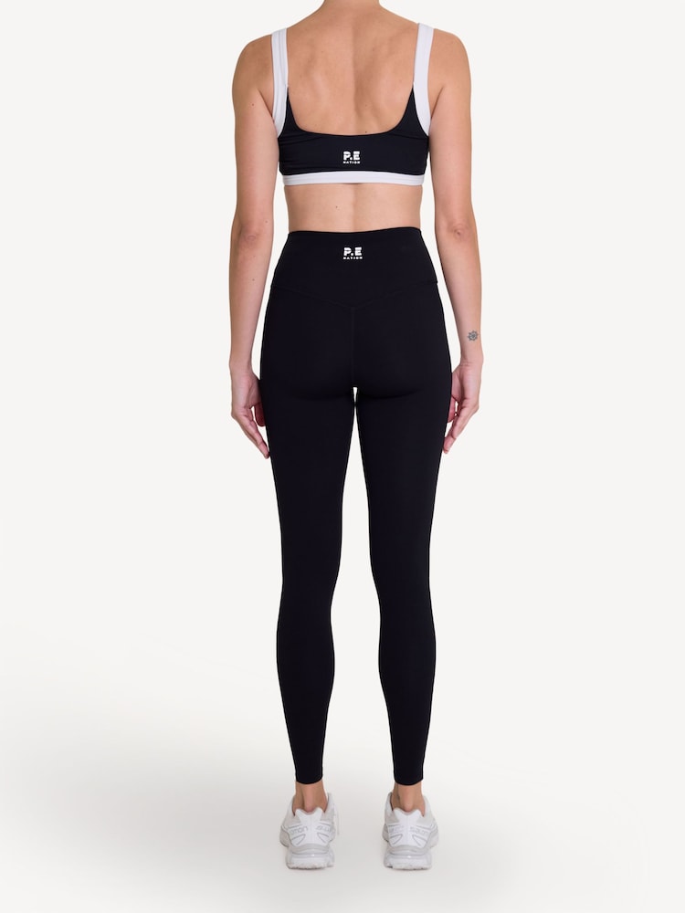 P.E Nation Black Vivid Sports Bra - Image 2 of 5 P.E Nation Black Vivid Sports Bra - Image 2 of 5
