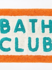 Oliver Bonas Orange Bath Club Bath Mat - Image 2 of 4