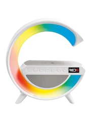 MenKind Light Up Wireless Alarm Clock Speaker - Image 3 of 5