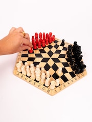 MenKind Three Player Chess Game - Image 1 of 4